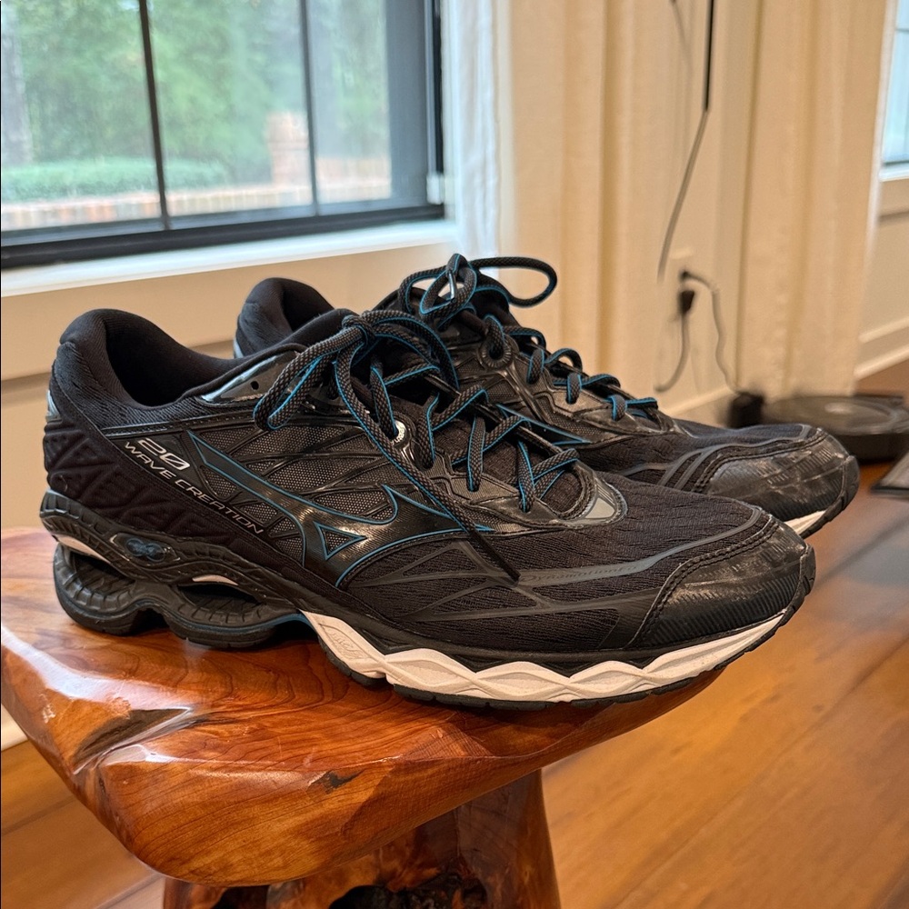 Mizuno wave creation 20 Men's Black Running Shoes